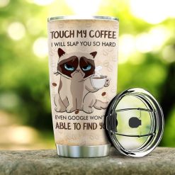 Grumpy Cat Coffee Stainless Steel Cup