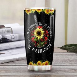 Guinea Pig Sunflower Stainless Steel Cup