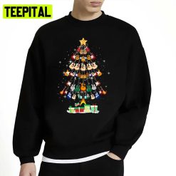 Guitar Tree Funny Merry Xmas Christmas Unisex Sweatshirt