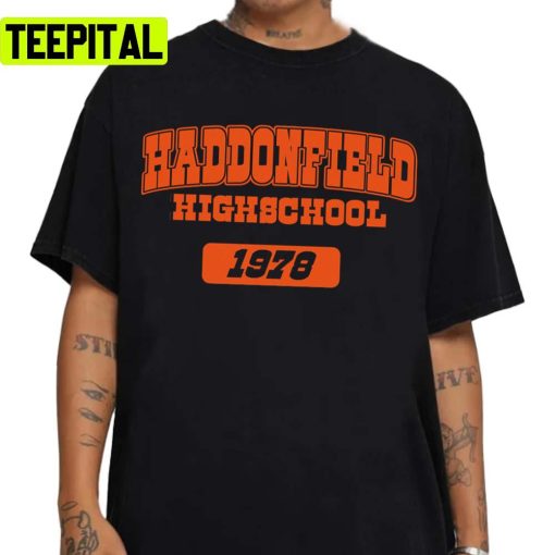 Haddonfield Il Class Of 1978 Orange Logo Unisex Sweatshirt