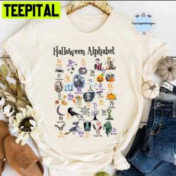 Halloween Alphabet Teacher Trending Unisex Shirt