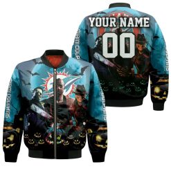 Halloween Dolphins 3d Personalized Bomber Jacket