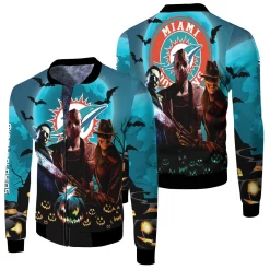 Halloween Dolphins 3d T Shirt Hoodie Jersey Fleece Bomber Jacket