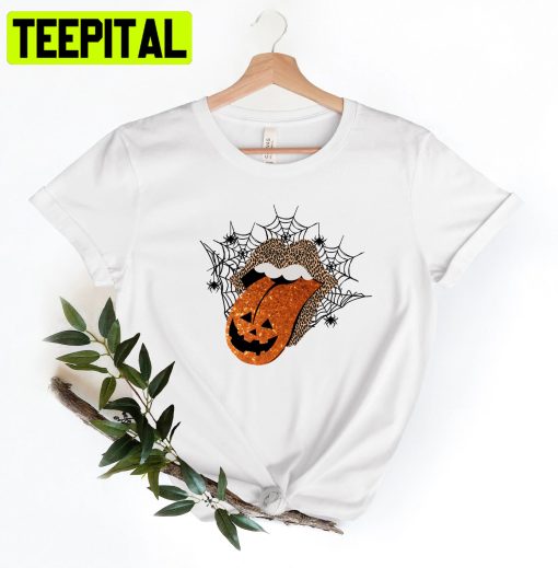 Halloween Lips Kiss Vampire Trending Unisex Shirt