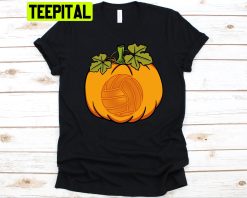 Halloween Pumpkin Volleyball Graphic Trending Unisex Shirt