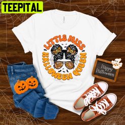 Halloween Queen Messy Bun, Spooky Mini Trending Unisex Shirt