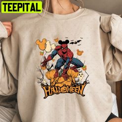 Halloween Spider Man Avengers Team Trending Unisex Shirt