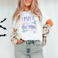 Halloween Witch Spell Retro Shirt