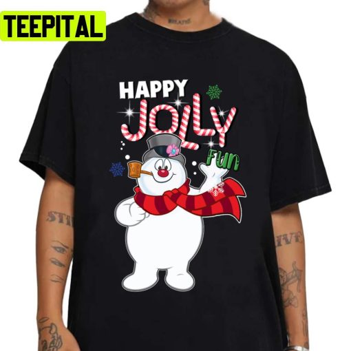 Happy Jolly Fun Frosty The Snowman Tv Show Unisex Sweatshirt