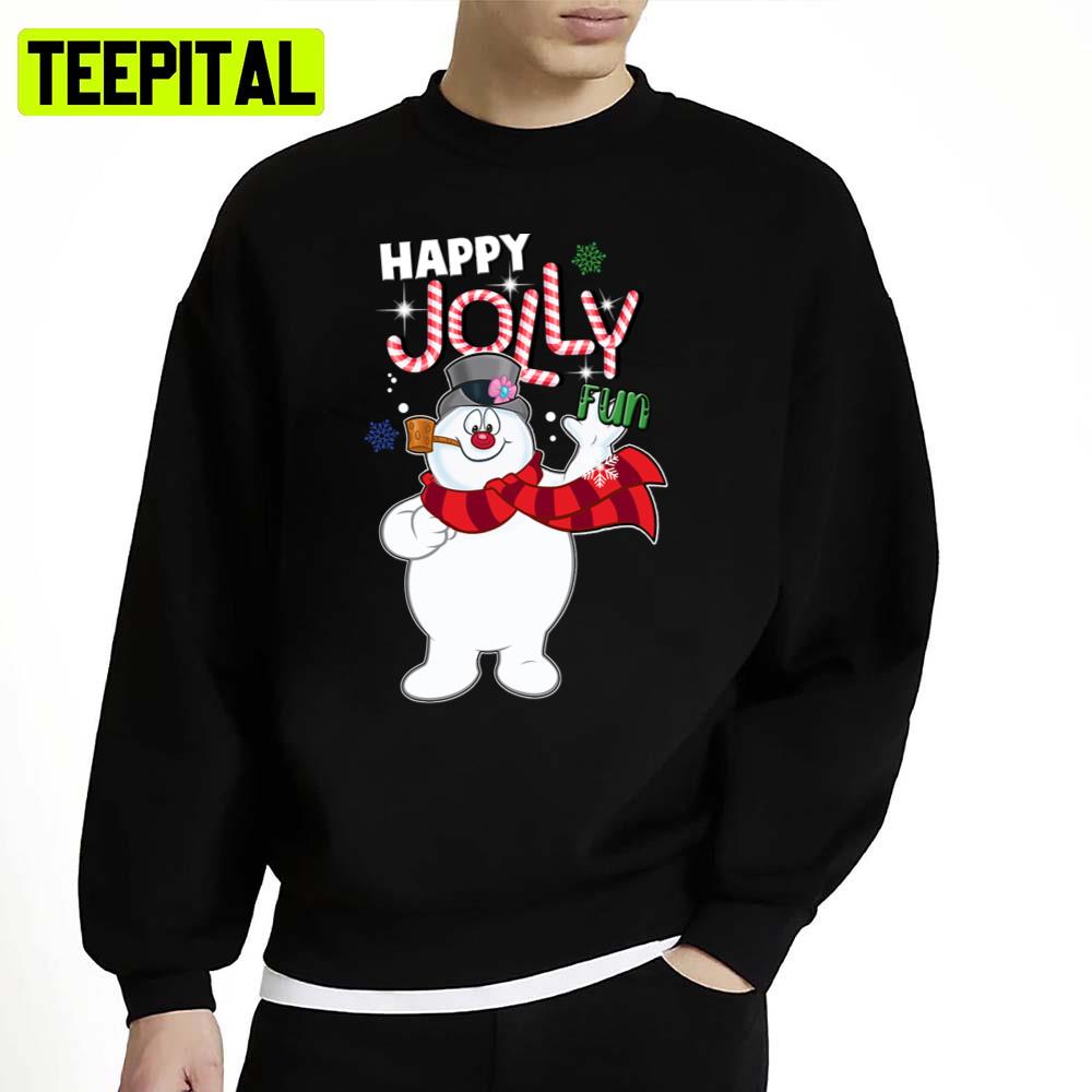 Happy Jolly Fun Frosty The Snowman Tv Show Unisex Sweatshirt