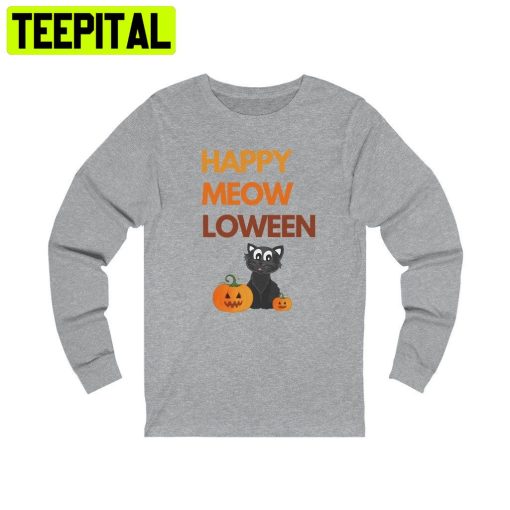 Happy Meow Loween HalloweenTrending Unisex Shirt