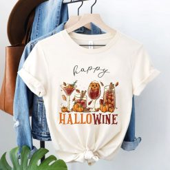 Happy Wine Halloween Shirt