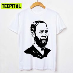 Heinrich Rudolf Hertz Stencil Unisex T-Shirt