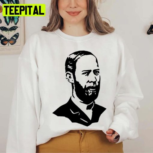 Heinrich Rudolf Hertz Stencil Unisex T-Shirt