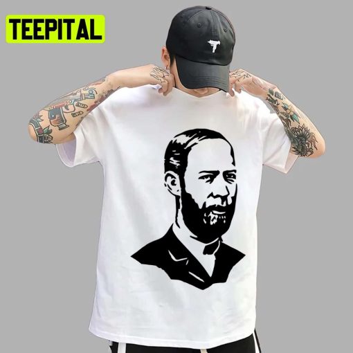 Heinrich Rudolf Hertz Stencil Unisex T-Shirt