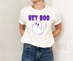 Hey Boo Halloween Shirt