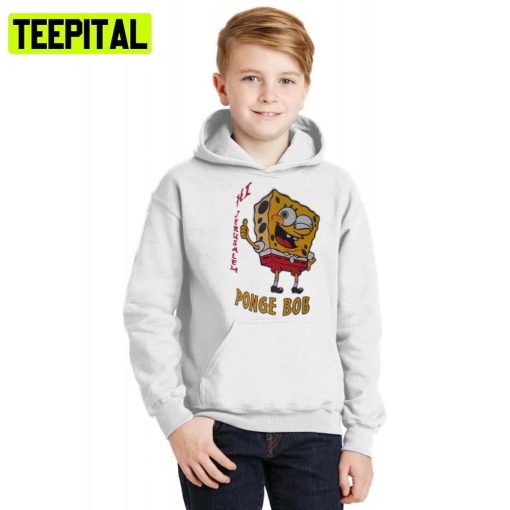 Hi Jerusalem Ponge Bob Spongebob Squarepants Hoodie