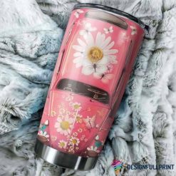 Hippie Pink Hippie Car Stainless Steel Cup