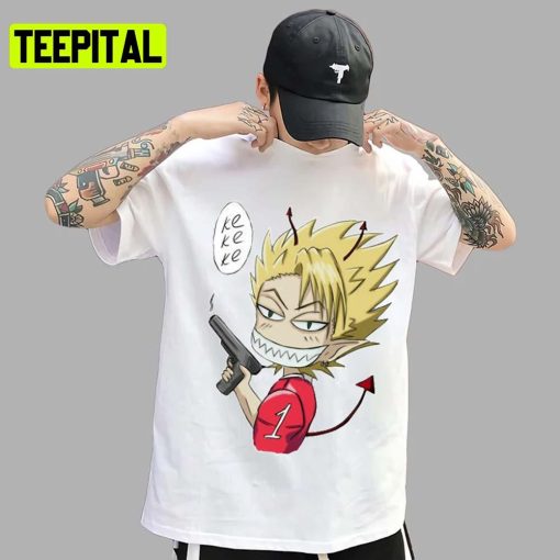 Hiruma Funny Moment In Eyeshield 21 Unisex T-Shirt