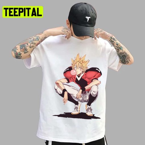 Hiruma Sitting Funny Eyeshield 21 Unisex T-Shirt