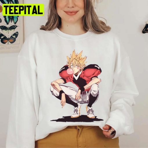 Hiruma Sitting Funny Eyeshield 21 Unisex T-Shirt