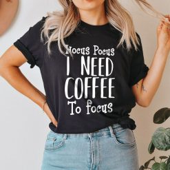 Hocus Pocus Coffee Funny Halloween Shirt