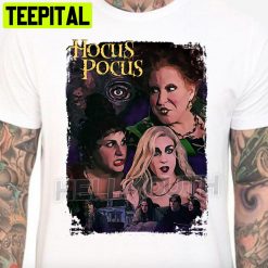 Hocus Pocus Winifred Sanderson Sisters Available Bette Midler Sarah Jessica Parker Halloween Trending Unsiex T-Shirt