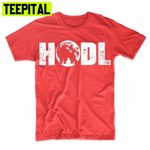 Hodl Ape Moon Gorilla Gang To The Moon Funny Trending Unisex Shirt