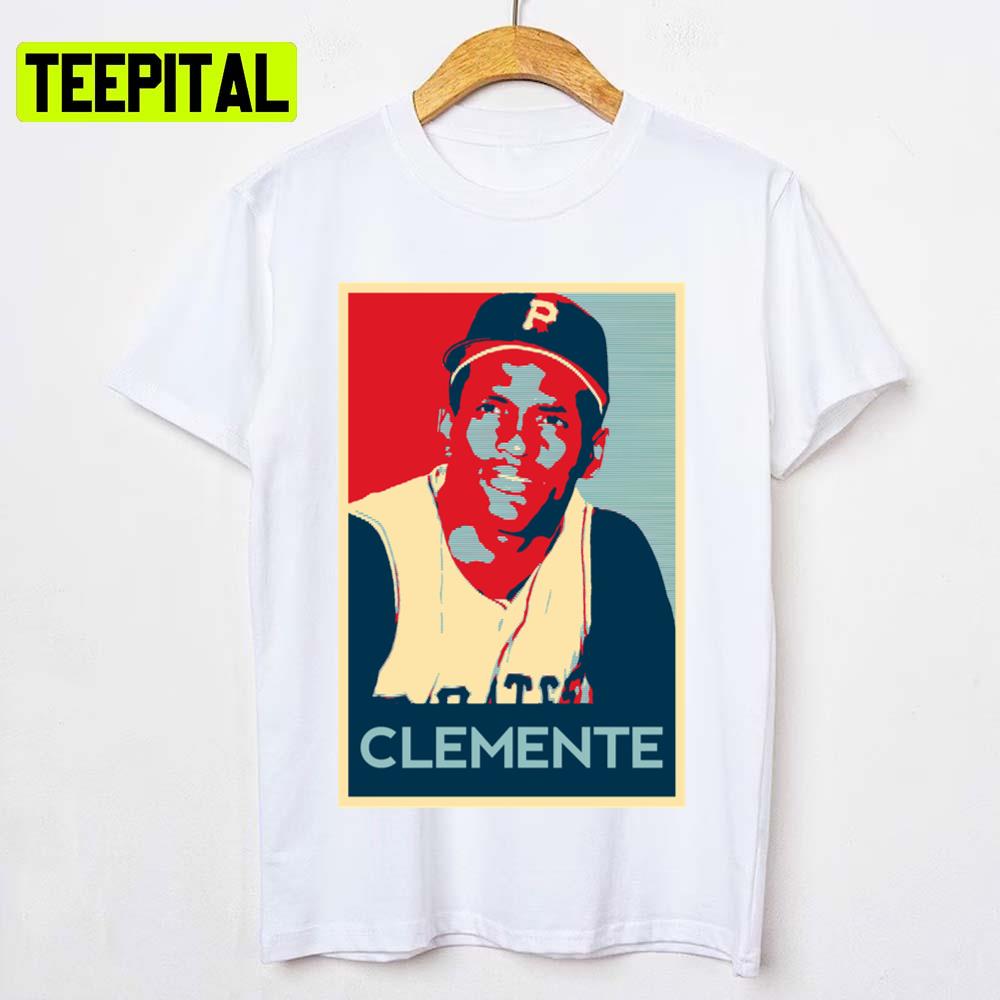 Hope Of Clemente Baseball Art Pittsburgh Unisex T-Shirt