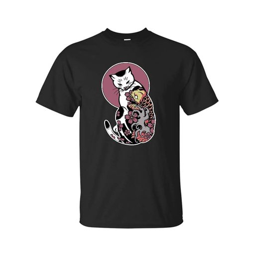 Horitomo Monmon Neko Design And Unisex T-Shirt