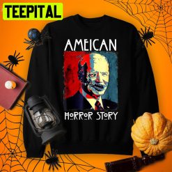 Horror American Zombie Story Cool Halloween Joe Biden Shirt