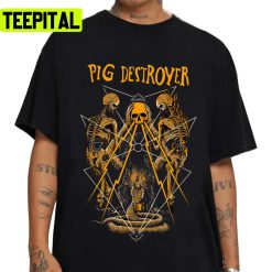 Horror Art Pig Destroyer Album Cover Unisex T-Shirt