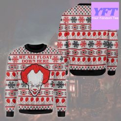 Horror Clown It Xmas 3d Ugly Christmas Sweater