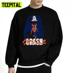 Horror Crash Halloween Graphic Unisex Sweatshirt