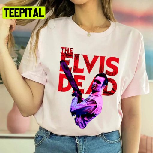 Horror Guy The Elvis Dead ‘chainsaw Snarl’ Unisex T-Shirt