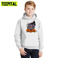 Horror Night Trick Or Treat Halloween Illustration Hoodie