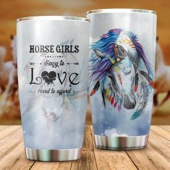 Horse Girls Hard To Afford Stainless Steel Cup