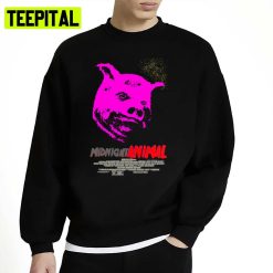 Hotline Miami 2 Midnight Animal Movie Poster Funny Pig Design Unisex Sweatshirt