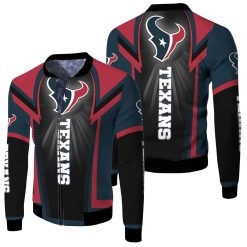 Houston Texans For Fans Fleece Bomber Jacket