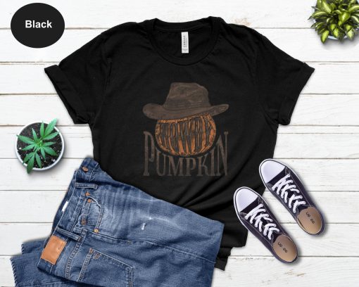 Howdy Funny Retro Western Vintage Country Cowgirl Fall Pumpkin Halloween Unisex Sweatshirt