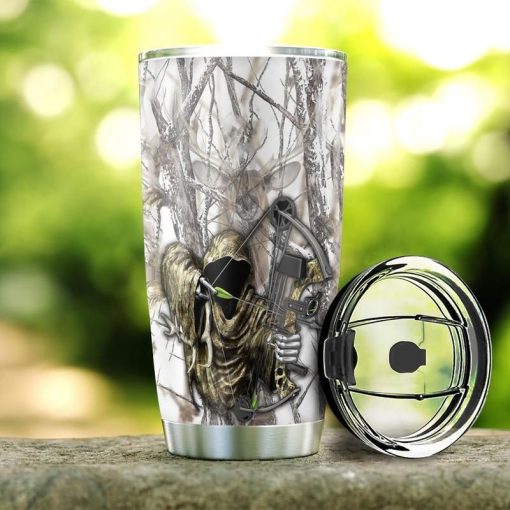 Hunting Grim Reaper Stainless Steel Cup