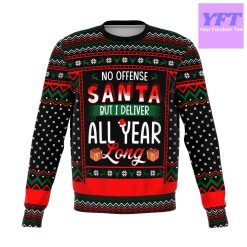 I Deliver For For Meme 3d Ugly Christmas Sweater