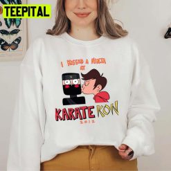 I Kissed A Ninja At Karate Kon Marco Star Vs The Forces Of Evil Unisex Sweatshirt