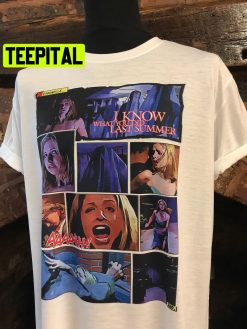 I Know What You Did Last Summer Helen Sarah Michelle Gellar Comic Book Style Halloween Trending Unsiex T-Shirt