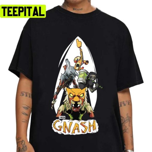 I Main Gnash Brawlhalla Fighting Spirit Unisex T-Shirt