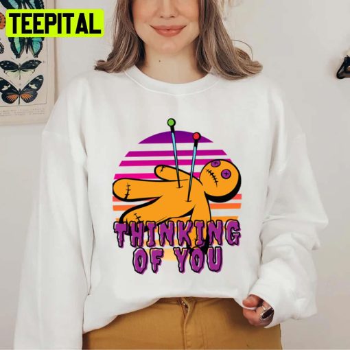 I Thinking Of You Happy Day Halloween Illustration Unisex Sweatshirt