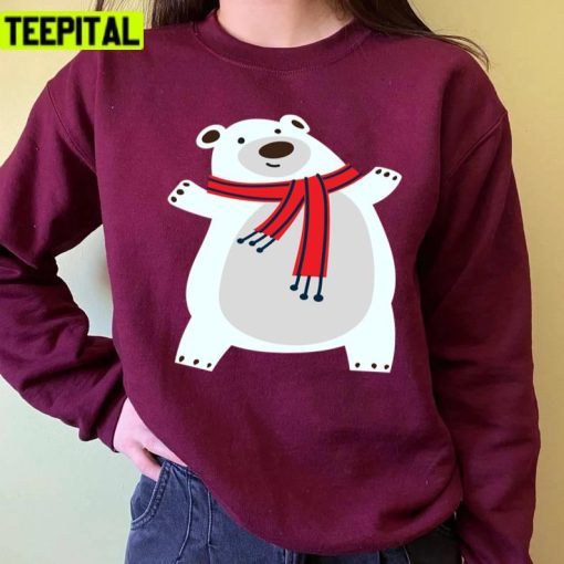 I Want A Bif Hug Christmas Polar Bear Trending Unisex Sweatshirt