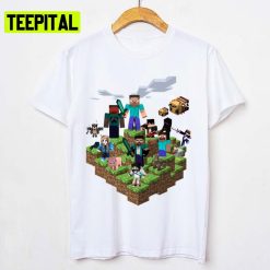 Iconic Illustration Minecraft Fun Game Unisex T-Shirt