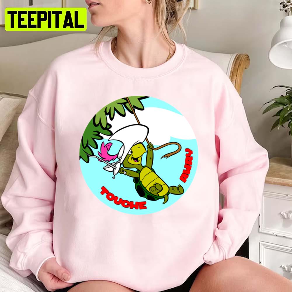 Iconic Moment Touché Turtle And Dum Dum Touche Away Unisex Sweatshirt