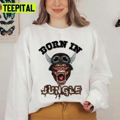 Iconic Trending Copie De Gorilla Born In Jungle Unisex Sweatshirt